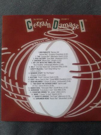 Various : CMJ Presents Certain Damage! Volume 51 (CD, Comp, Promo)
