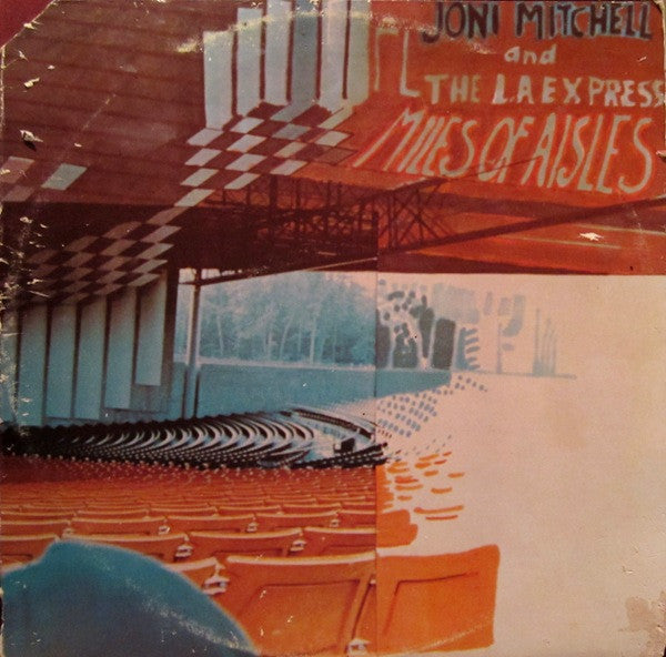Joni Mitchell And The L.A. Express : Miles Of Aisles (2xLP, Album, RE, Spe)