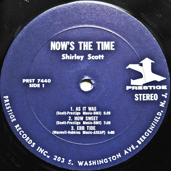 Shirley Scott : Now's The Time (LP, Comp)