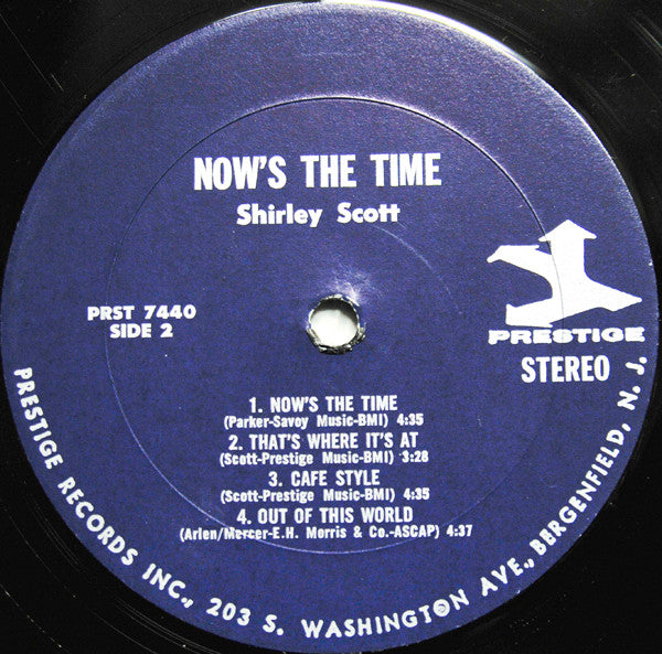Shirley Scott : Now's The Time (LP, Comp)