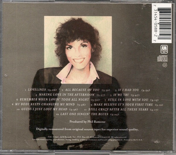 Karen Carpenter : Karen Carpenter (CD, Album, RM)