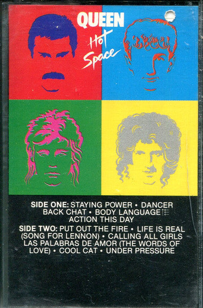 Queen : Hot Space (Cass, Album)