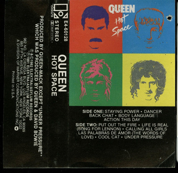 Queen : Hot Space (Cass, Album)