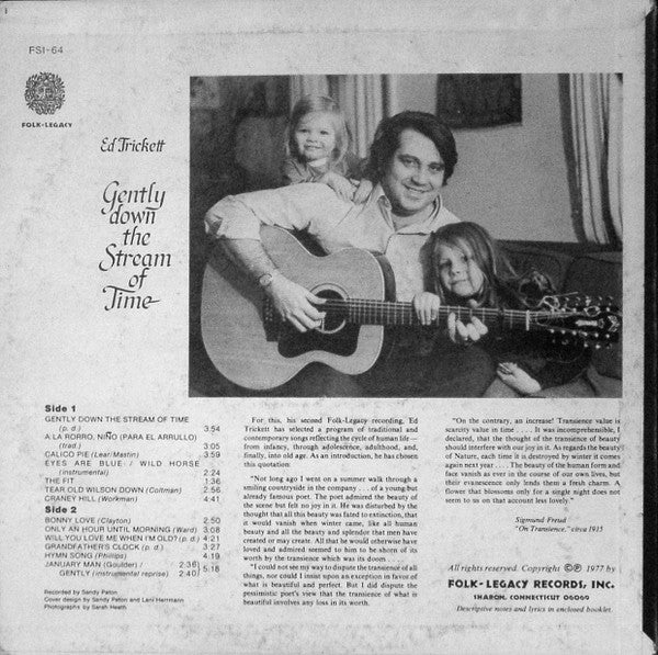 Ed Trickett : Gently Down The Stream Of Time (LP, Album)