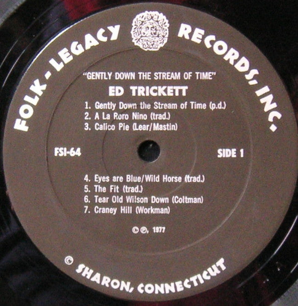 Ed Trickett : Gently Down The Stream Of Time (LP, Album)