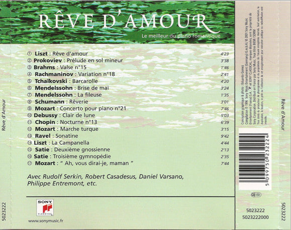 Various : Rêve D'Amour (CD, Comp)