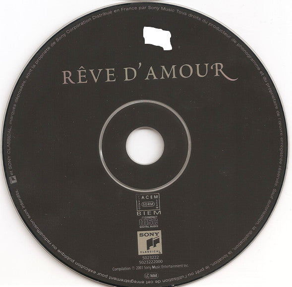 Various : Rêve D'Amour (CD, Comp)