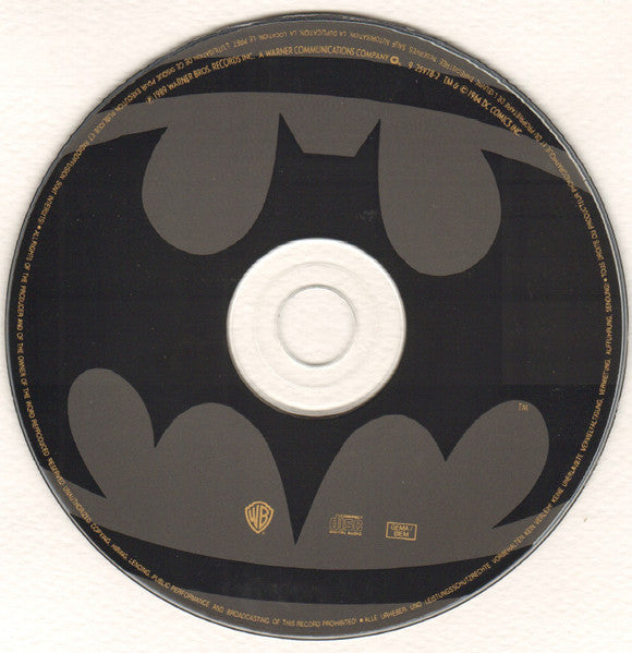 Prince : Batman™ (Motion Picture Soundtrack) (CD, Album, Met)