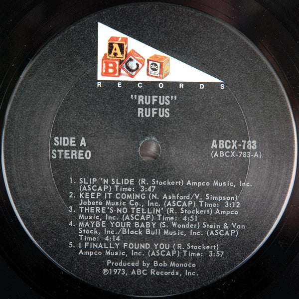 Rufus : Rufus (LP, Album, San)