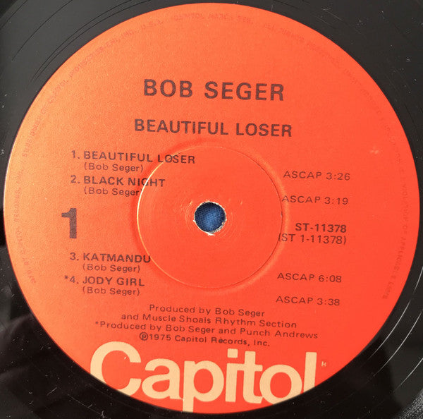 Bob Seger : Beautiful Loser (LP, Album, Win)