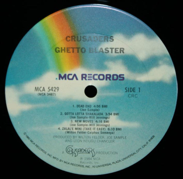 Crusaders* : Ghetto Blaster (LP, Album, Club, Pit)