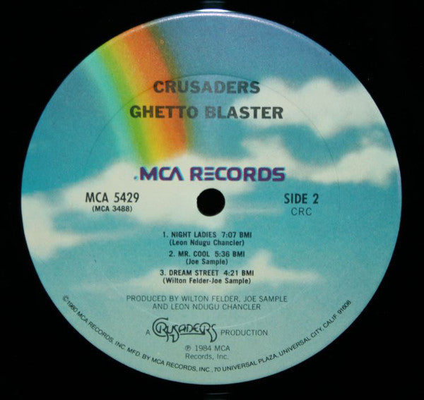Crusaders* : Ghetto Blaster (LP, Album, Club, Pit)