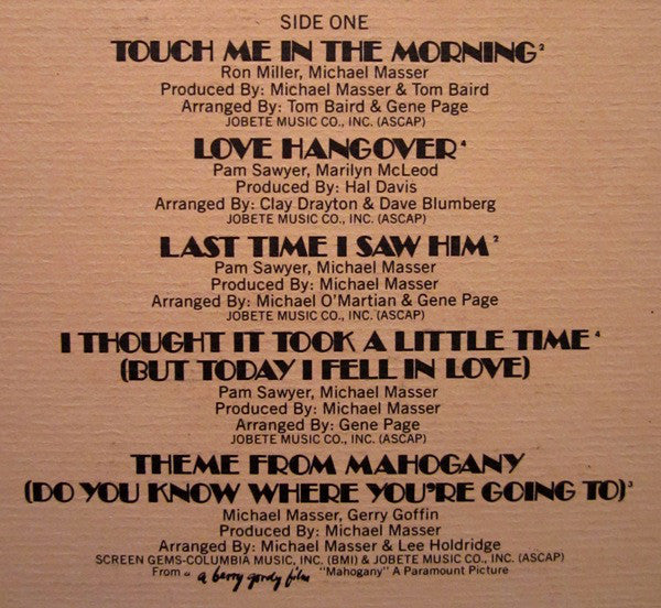 Diana Ross : Diana Ross' Greatest Hits (LP, Comp, Ter)