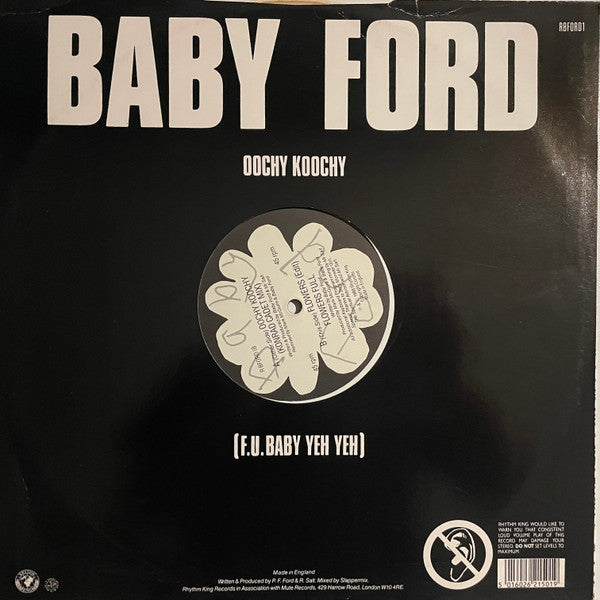 Baby Ford : Oochy Koochy (12", Single, Whi)