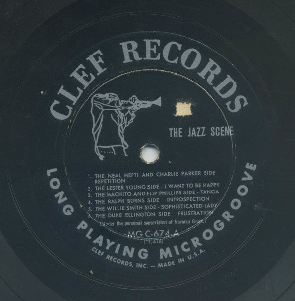 Various : The Jazz Scene (LP, Mono, Mic)