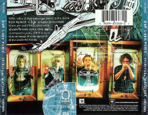 Our Lady Peace : Spiritual Machines (CD, Album, Enh)