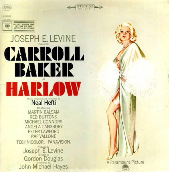 Neal Hefti : Harlow (Music From The Score Of The Motion Picture) (LP, Album)