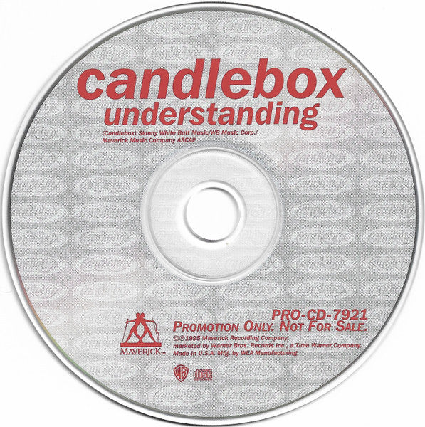 Candlebox : Understanding (CD, Single, Promo)