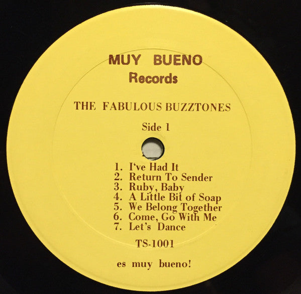 Buzztones (2) : The Fabulous Buzztones (LP, Album)