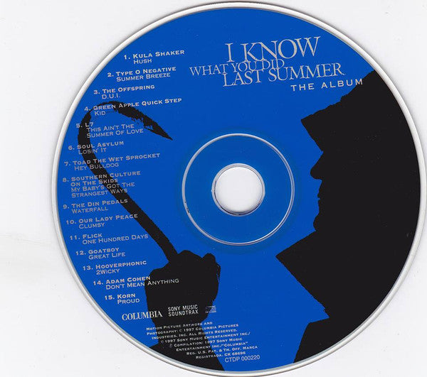 Various : I Know What You Did Last Summer (The Album) (CD, Album, Comp)