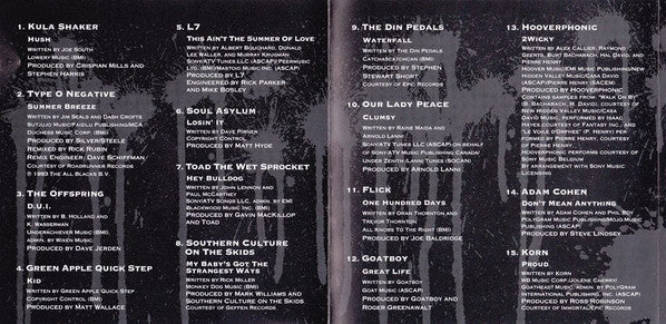 Various : I Know What You Did Last Summer (The Album) (CD, Album, Comp)