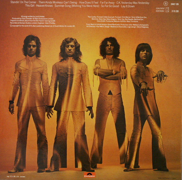 Slade : Slade In Flame (LP, Album)