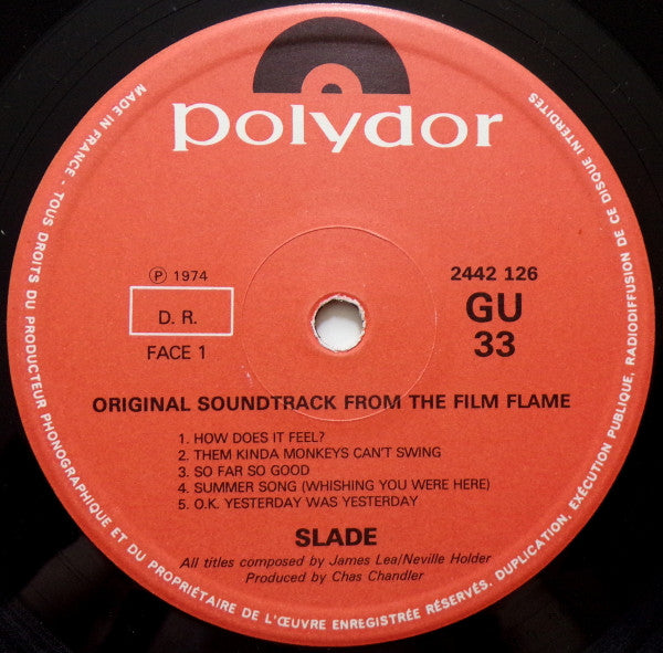 Slade : Slade In Flame (LP, Album)