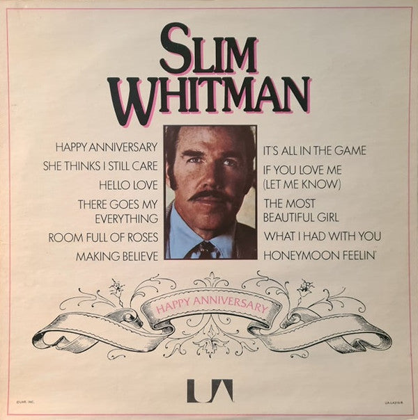 Slim Whitman : Happy Anniversary (LP, Album)