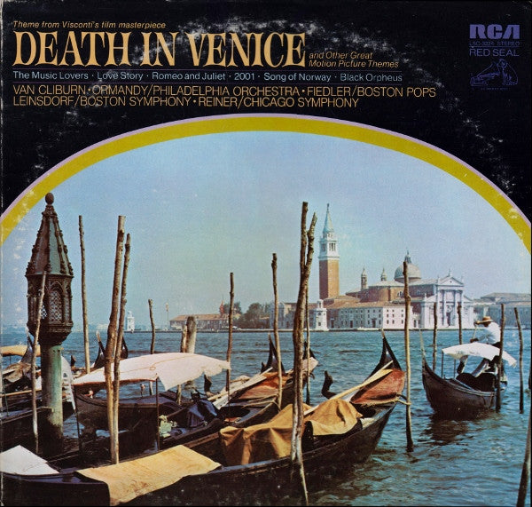 Van Cliburn / Eugene Ormandy / Arthur Fiedler / Erich Leinsdorf / Fritz Reiner : Death In Venice (LP, Album, Comp, Ind)
