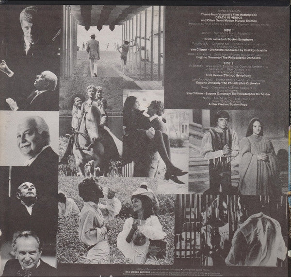 Van Cliburn / Eugene Ormandy / Arthur Fiedler / Erich Leinsdorf / Fritz Reiner : Death In Venice (LP, Album, Comp, Ind)