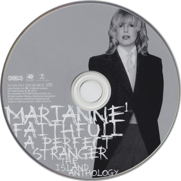 Marianne Faithfull : A Perfect Stranger - The Island Anthology (2xCD, Comp, SECAM, PMD)