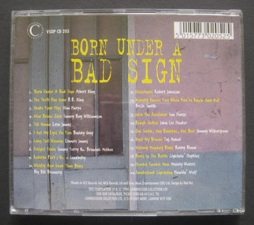 Various : Born Under A Bad Sign - An Introduction To The Blues (CD, Comp)