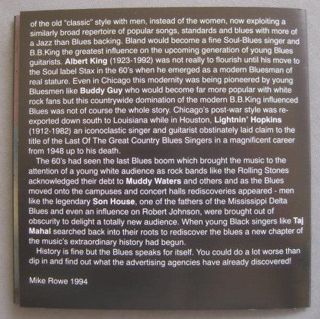 Various : Born Under A Bad Sign - An Introduction To The Blues (CD, Comp)