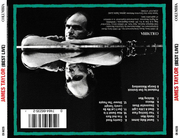 James Taylor (2) : (Best Live) (CD, Album)