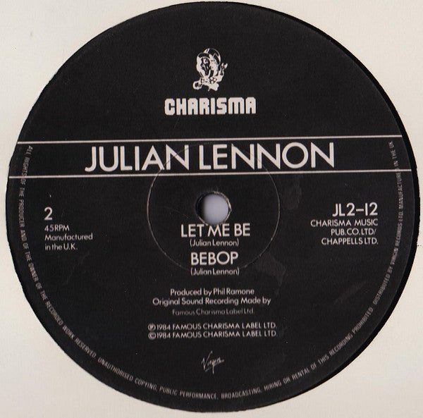Julian Lennon : Valotte (12", Ltd)