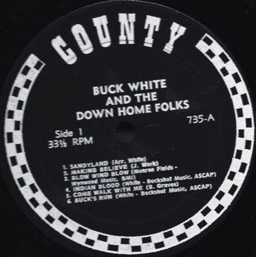 Buck White & The Down Home Folks : Buck White & The Down Home Folks (LP, Album)