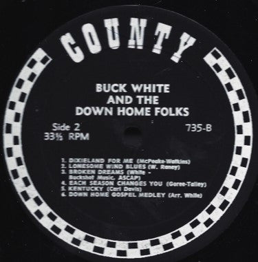 Buck White & The Down Home Folks : Buck White & The Down Home Folks (LP, Album)