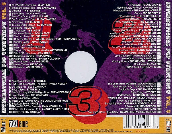 Various : International Pop Overthrow Vol. 5 (3xCD, Comp)
