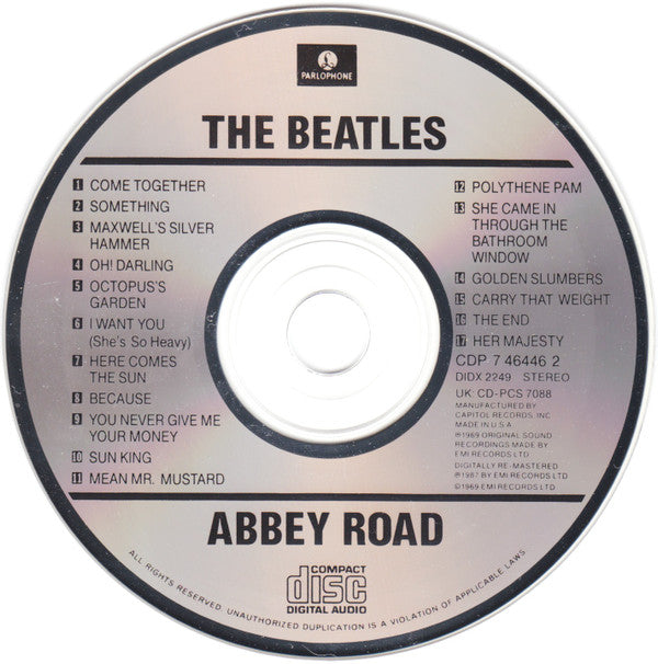 The Beatles : Abbey Road (CD, Album, RE, RM, DAD)