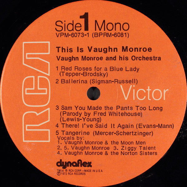 Vaughn Monroe : This Is Vaughn Monroe (2xLP, Comp, Mono, RM, Gat)