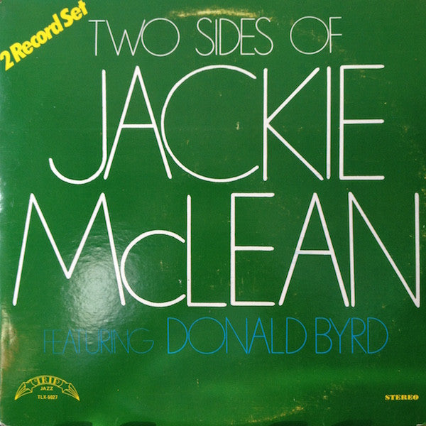 Jackie McLean Featuring Donald Byrd : Two Sides Of Jackie McLean (2xLP, Comp, Gat)