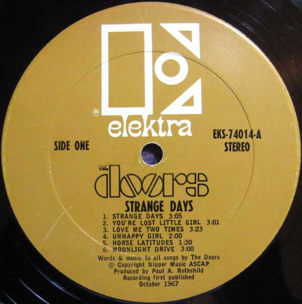 The Doors : Strange Days (LP, Album, CTH)