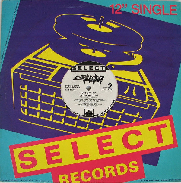 The Shakes : Get Off (12", Single, Promo)