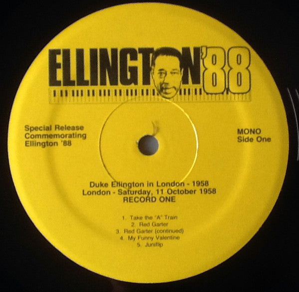 Duke Ellington And His Orchestra : Duke Ellington In London 1958 In Concert (2xLP, Album, Mono, Unofficial)