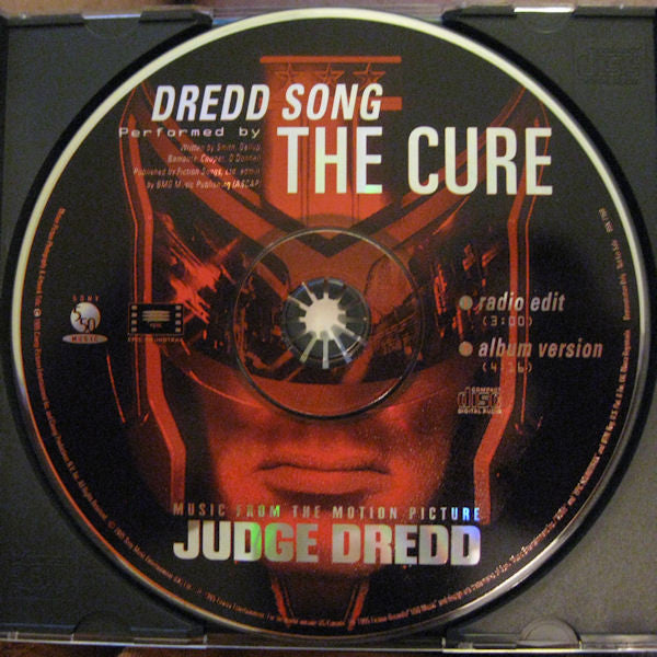 The Cure : Dredd Song (CD, Single, Promo)