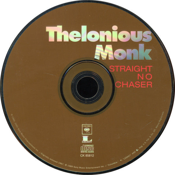 Thelonious Monk : Straight No Chaser (Original Motion Picture Soundtrack) (CD, Album, RE)