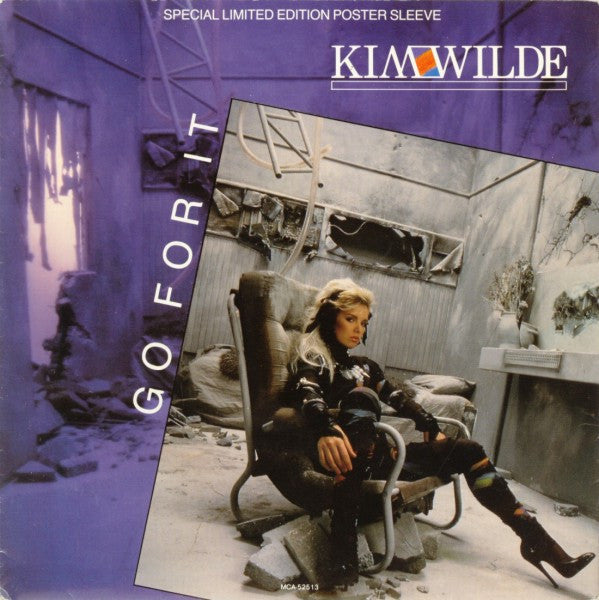 Kim Wilde : Go For It (7", Ltd, Pos)