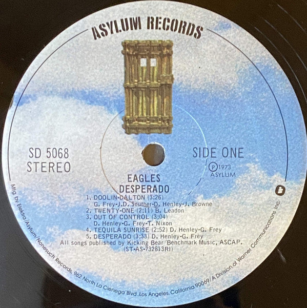 Eagles : Desperado (LP, Album, RE, RI )