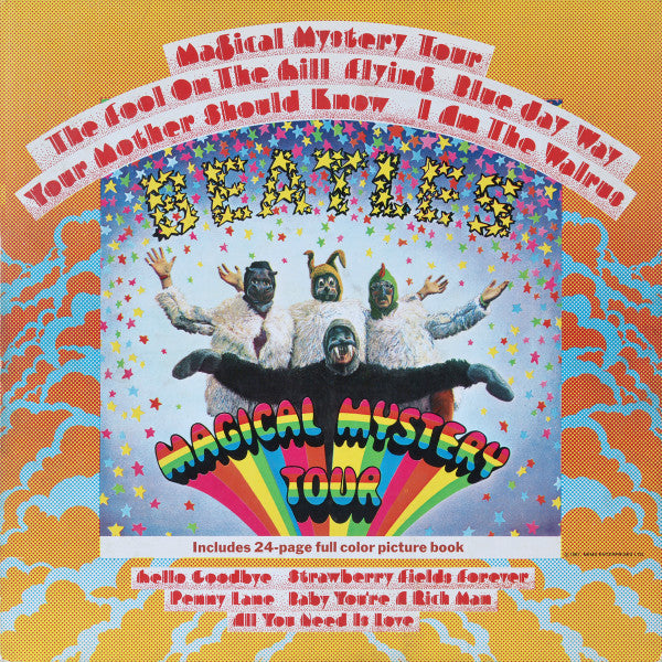 The Beatles : Magical Mystery Tour (LP, Album, RE, Gat)