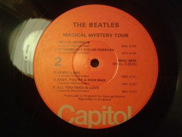 The Beatles : Magical Mystery Tour (LP, Album, RE, Gat)